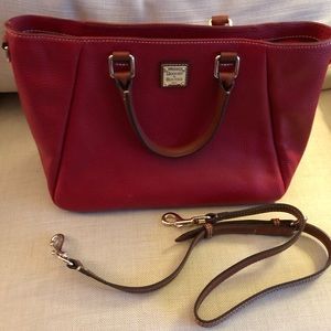 New Dooney and bourke top zip satchel